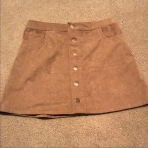 perfect for fall!!! Suede Skirt
